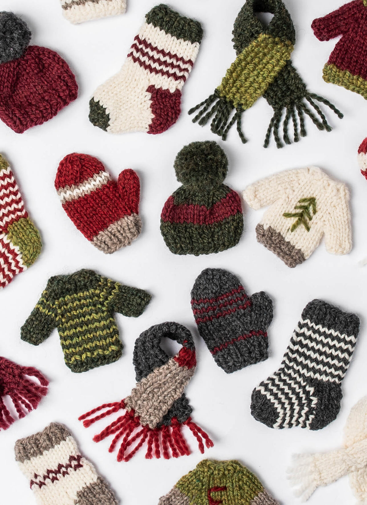 Tiny Holiday Collection knit project