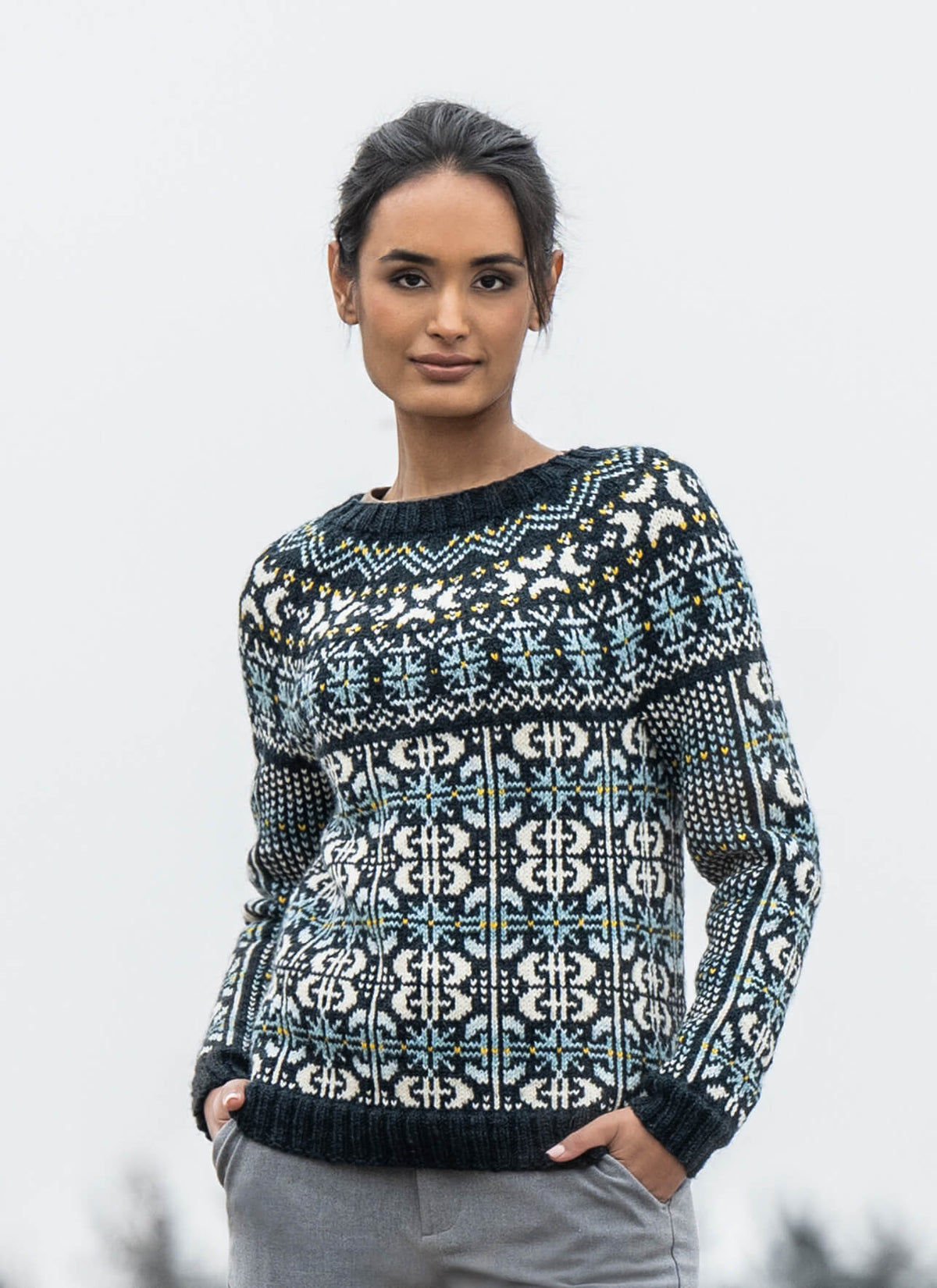 L’Etoile Du Nord Sweater knit project