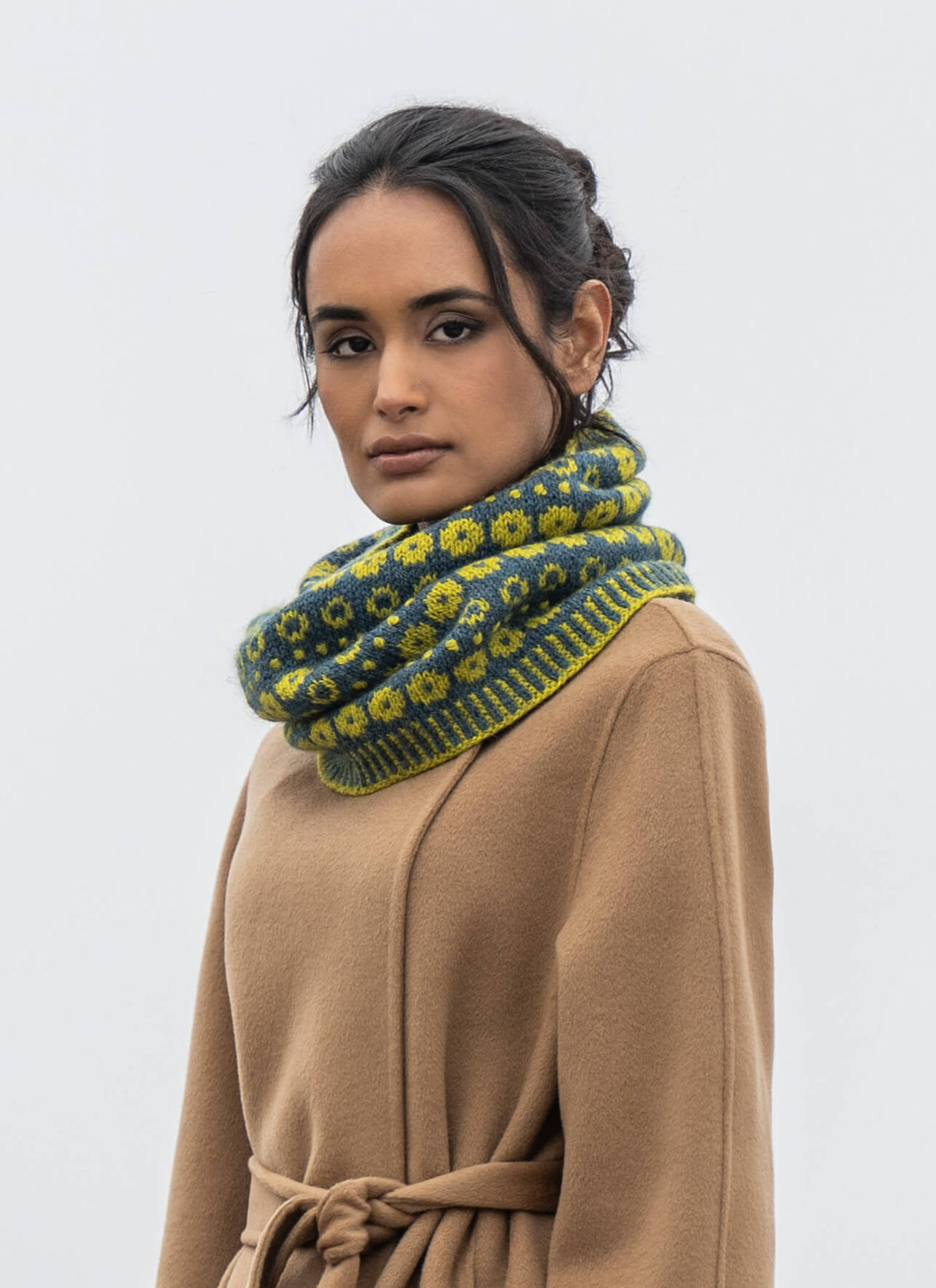 Orbital Cowl knit project