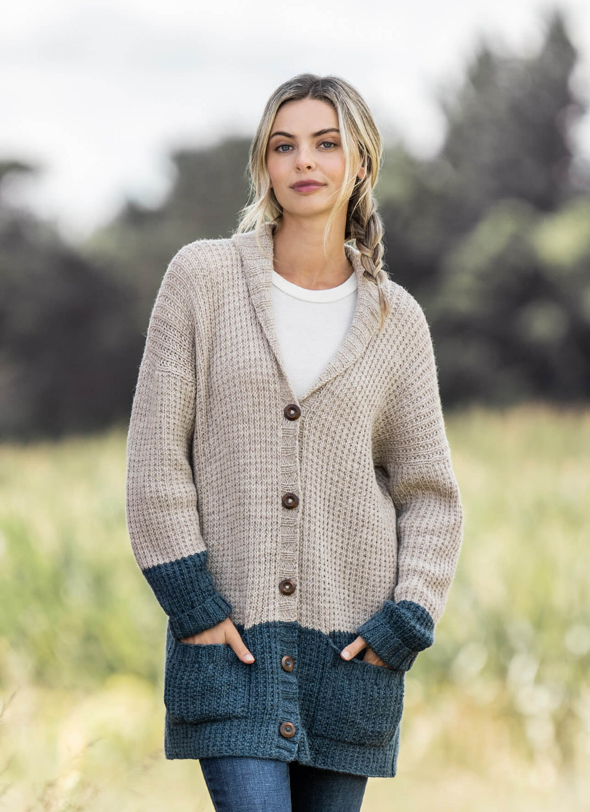 Northbrook Cardigan knit project