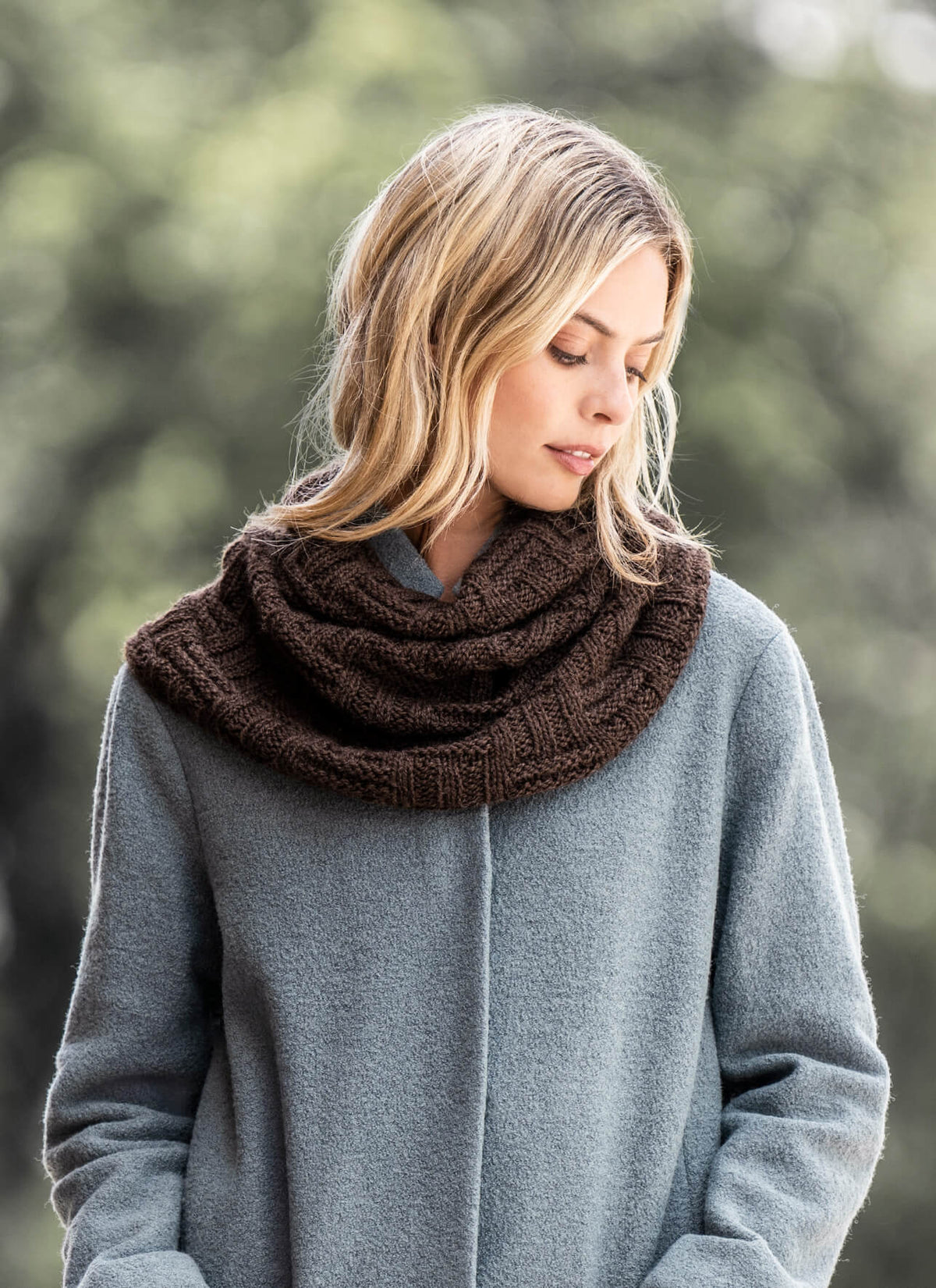 Ashland Cowl knit project