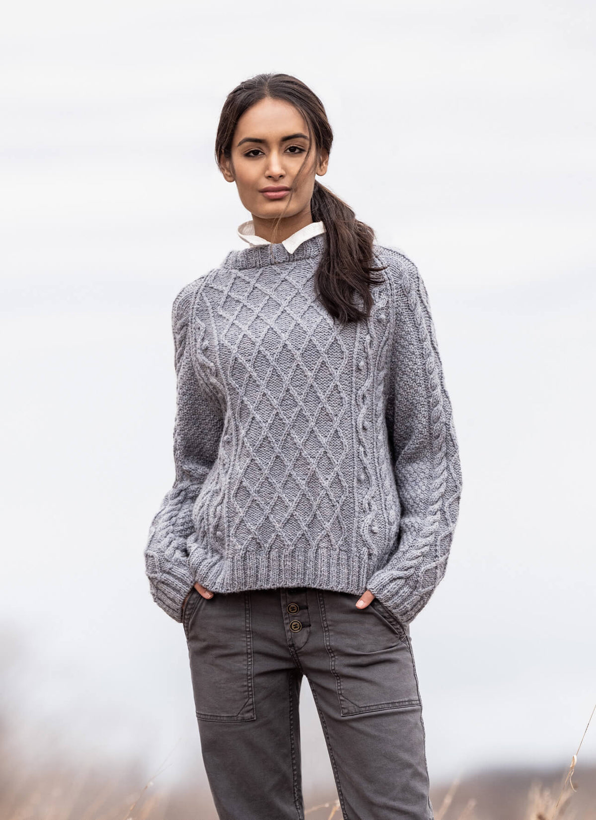 Suttons Bay Sweater knit project