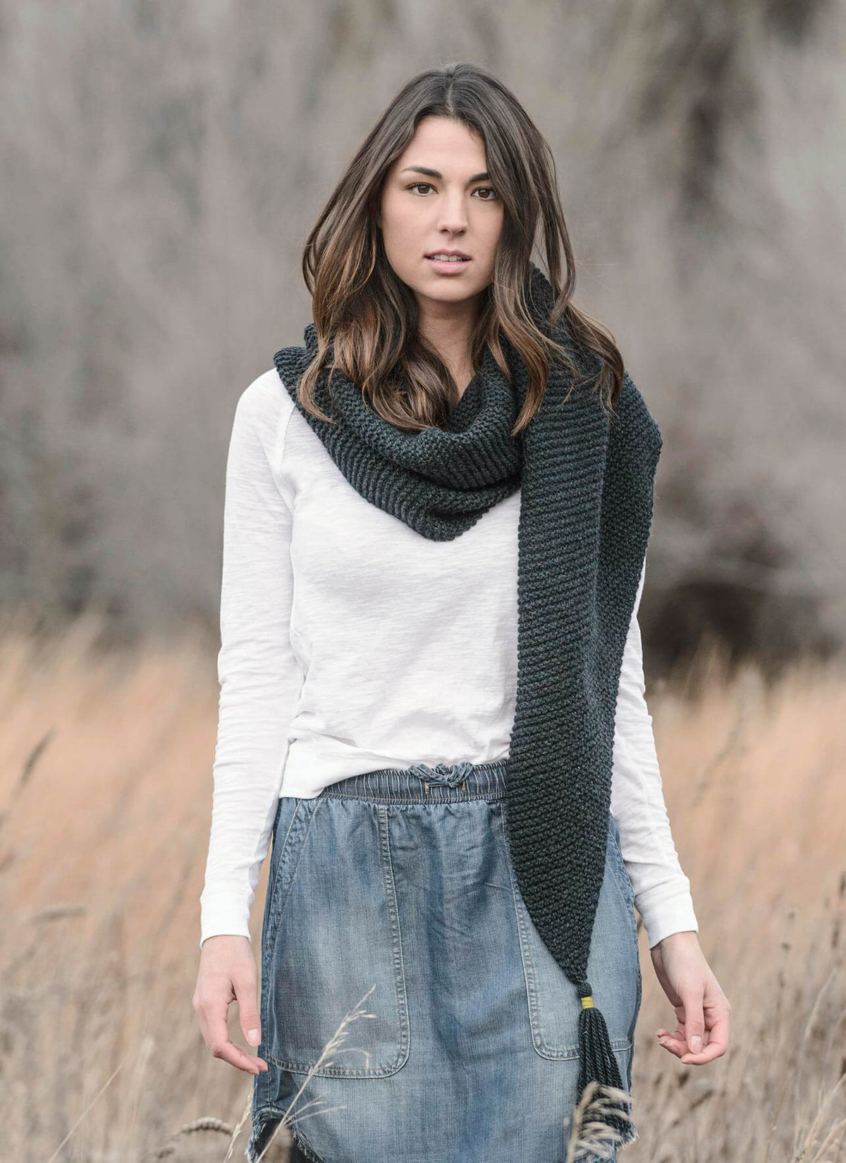 St Cloud Scarf knit project