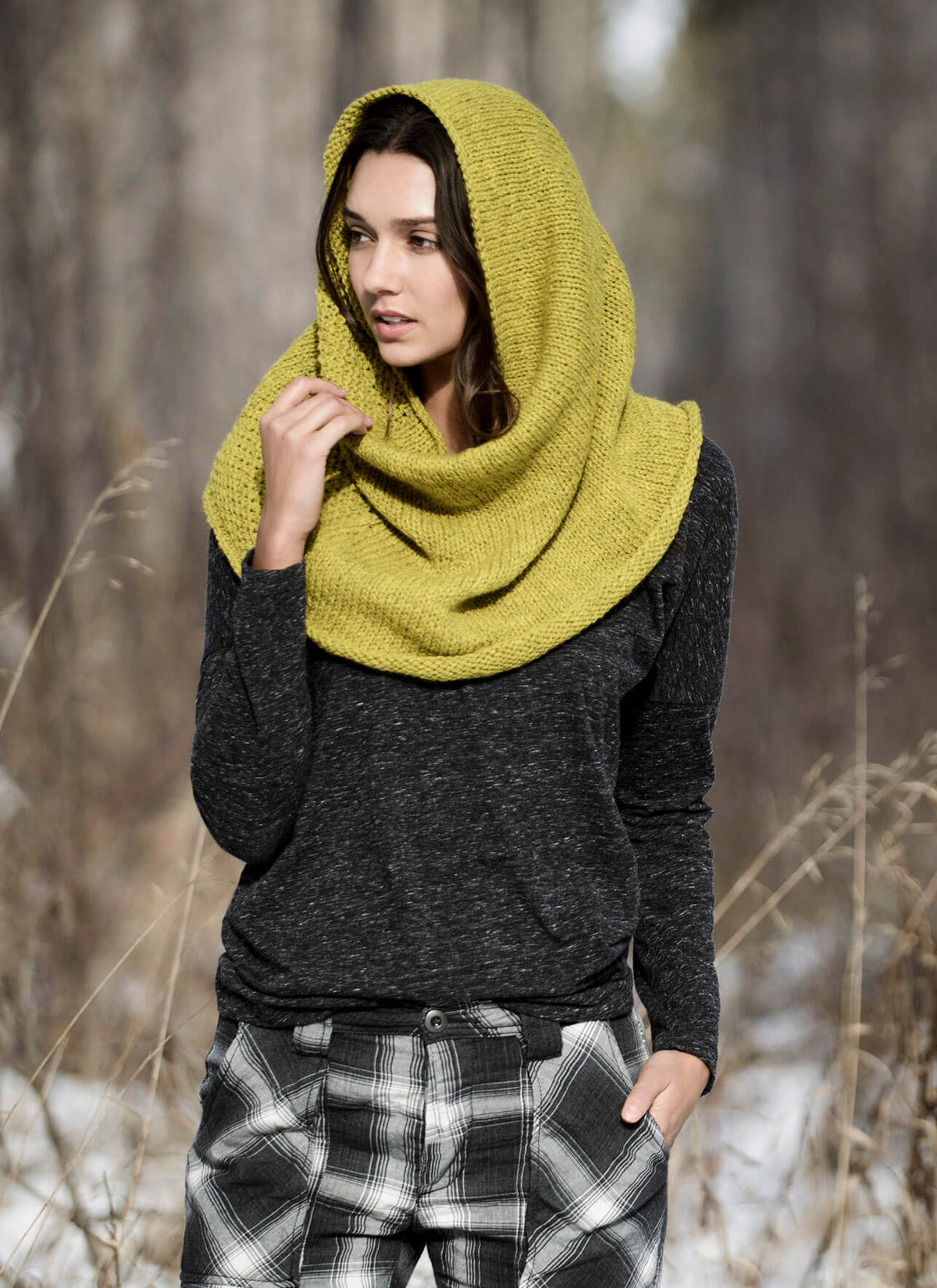 Trimont Snood knit project