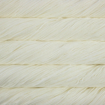 Malabrigo Ultimate Sock Fingering Yarn color White 943