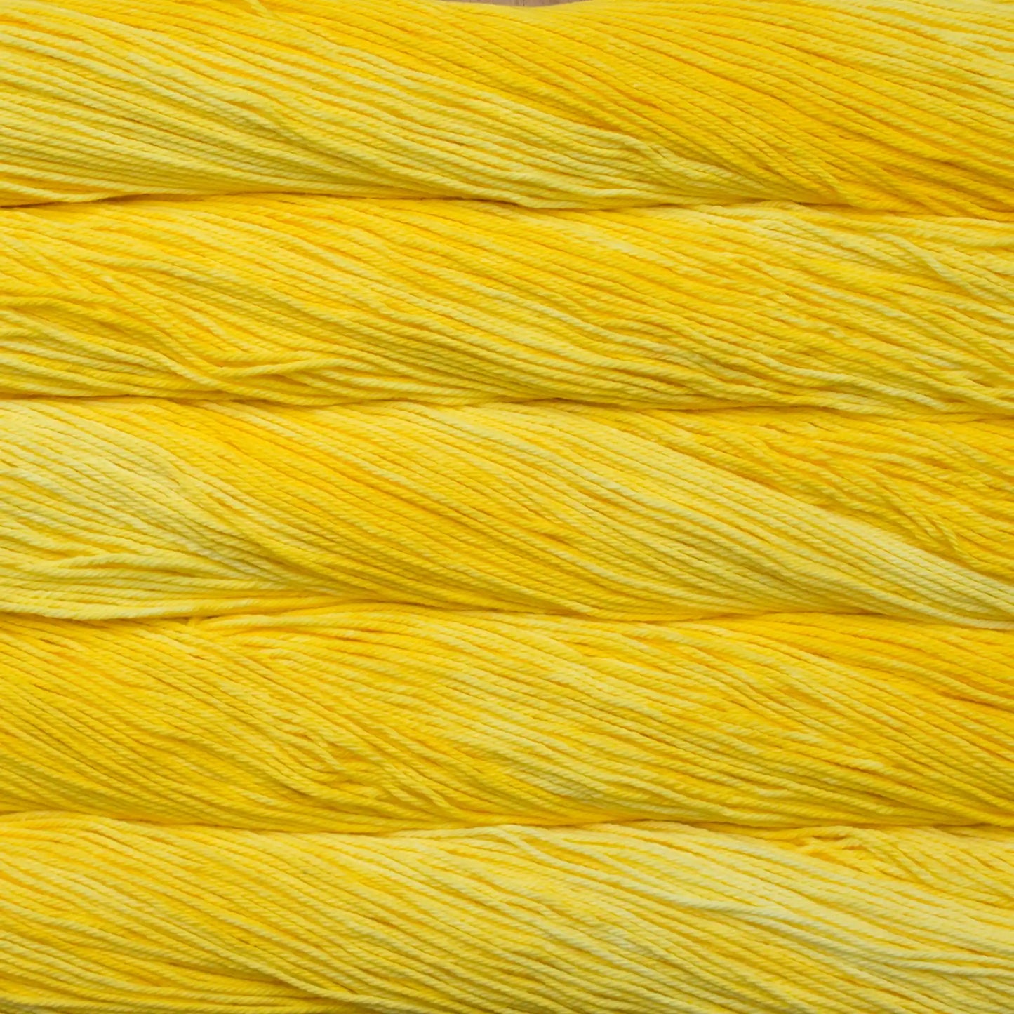 Malabrigo Verano DK Yarn color Lemon Wedge 909