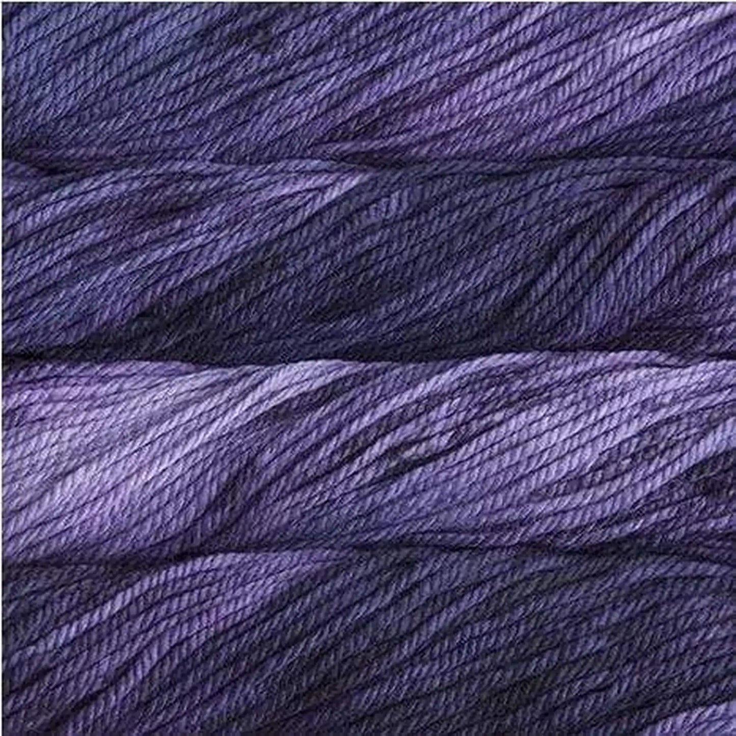 Wee Speedy 2 Baby Sweater Kit featuring Malabrigo Chunky color Violetas