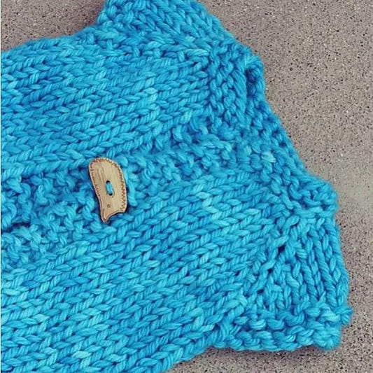 Wee Speedy 2 Baby Sweater Kit featuring Malabrigo Chunky-Kits-Polar Morn-