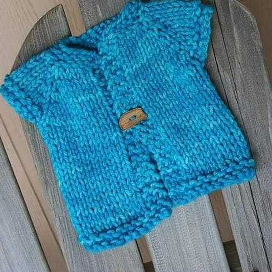 Wee Speedy 2 Baby Sweater Pattern-Patterns-