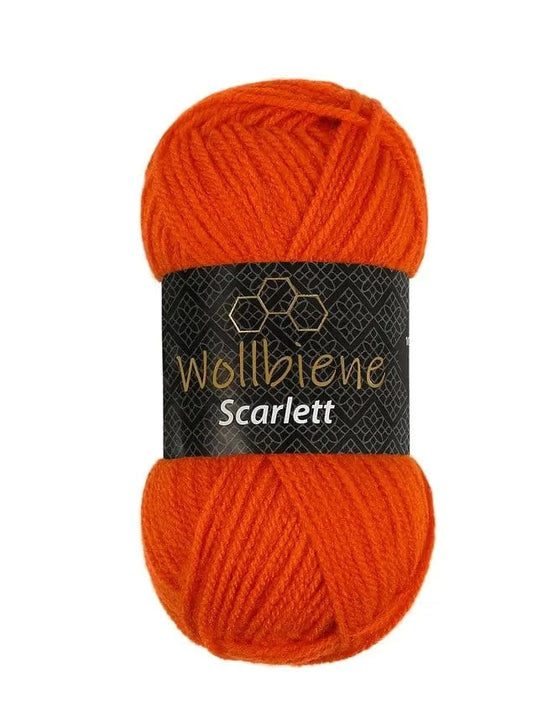 Wollbiene Scarlett Crochet & Knitting Wool - Paradise Fibers