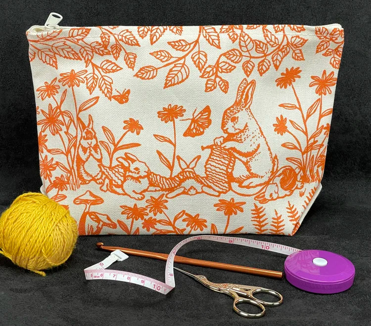 Bonnie Bishoff Large Zippered Pouch