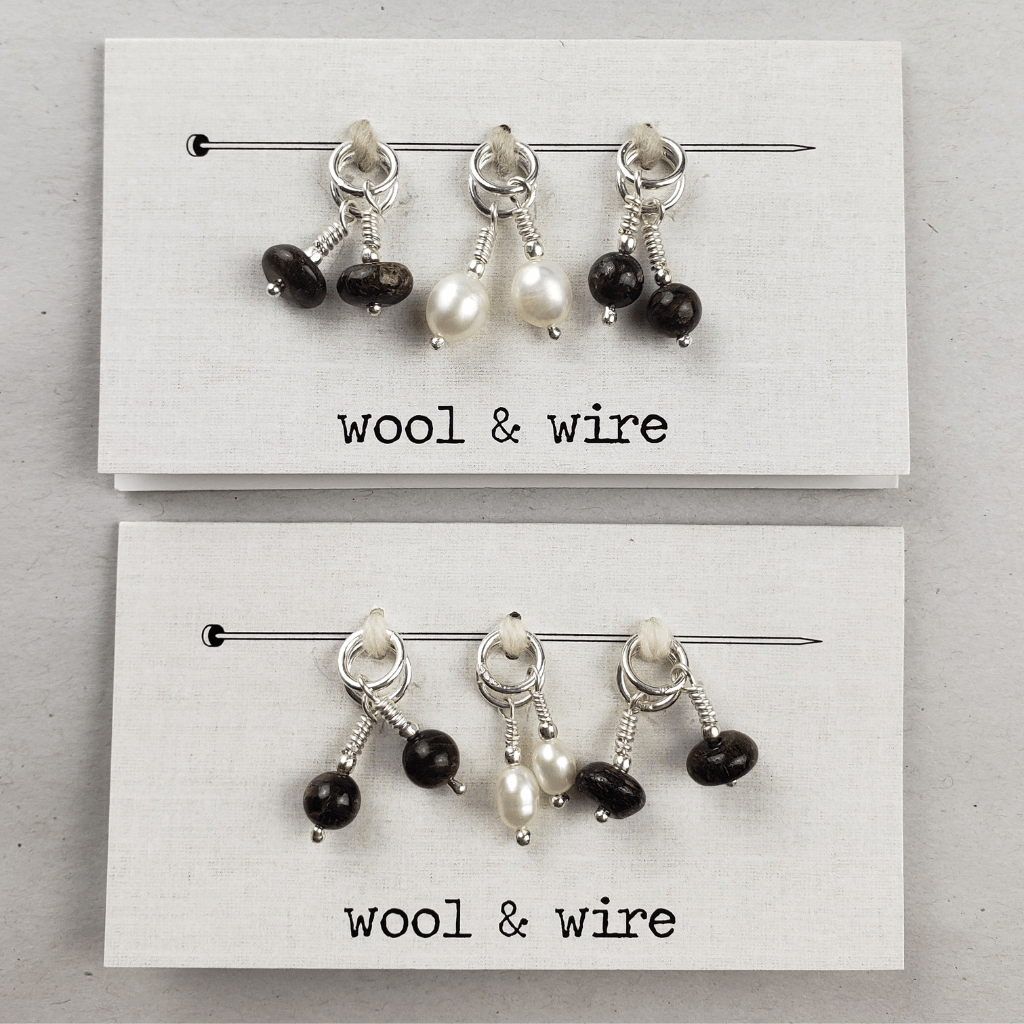 Wool and Wire Stitch Marker Set - Paradise Fibers