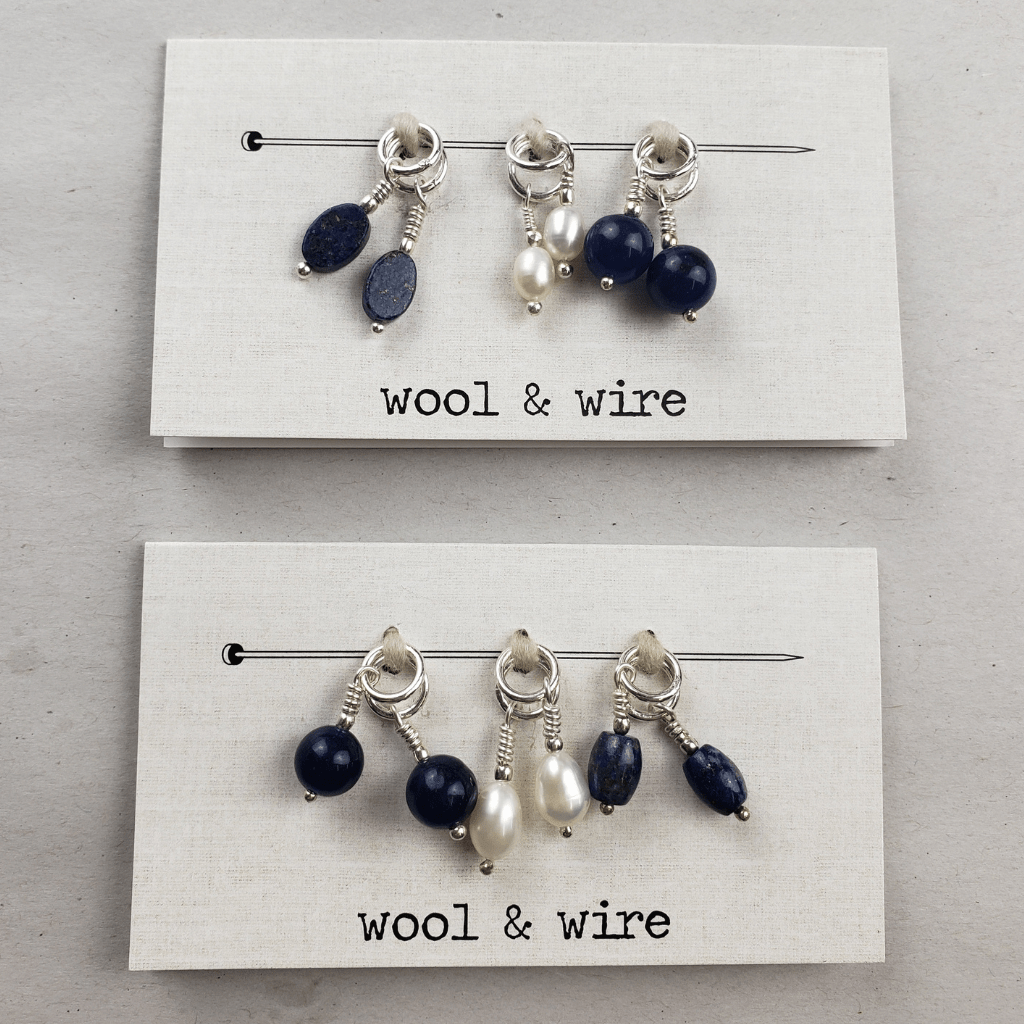 Wool and Wire Stitch Marker Set - Paradise Fibers