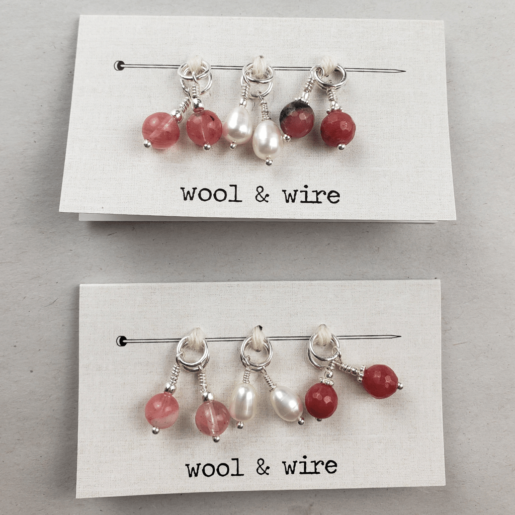 Wool and Wire Stitch Marker Set - Paradise Fibers