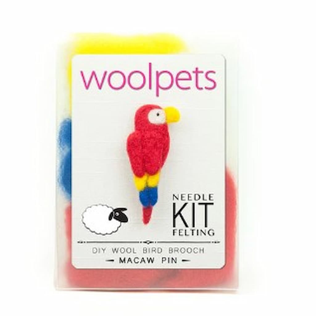 Woolpets Bird Pin Felting Kits - Paradise Fibers