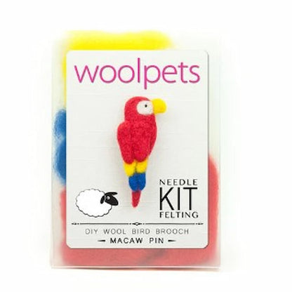 Woolpets Bird Pin Felting Kits - Paradise Fibers