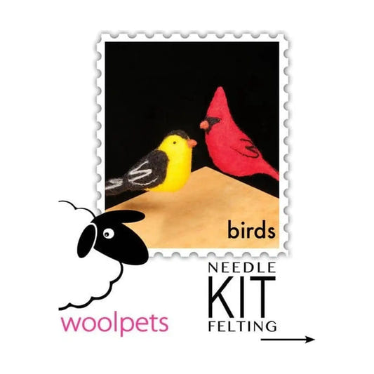 Woolpets Starter Wool Felting Kits, Birds
