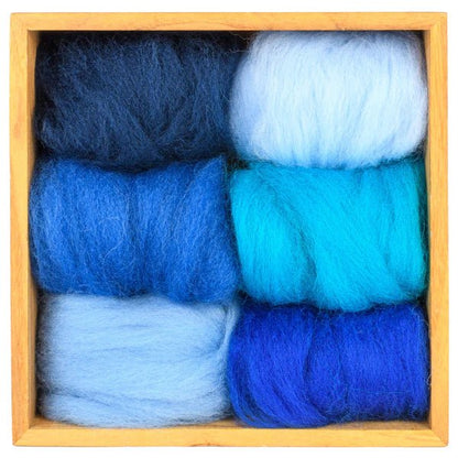 Woolpets Wool Roving Color Packs - Paradise Fibers