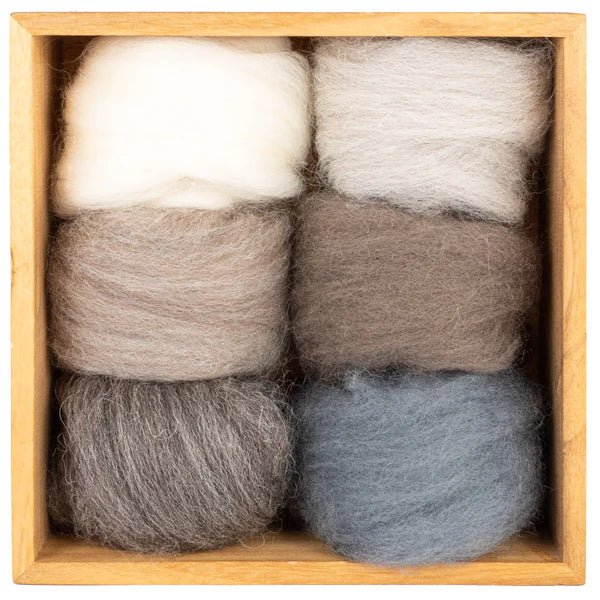 Woolpets Wool Roving Color Packs - Paradise Fibers
