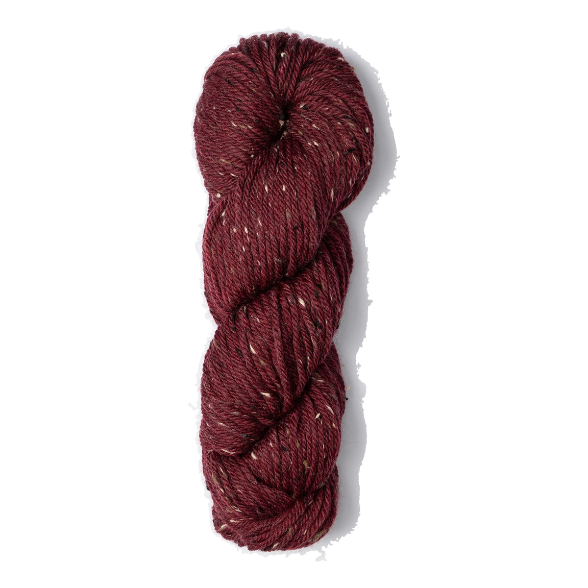 Blue Sky Fibers Woolstok Tweed Yarn color 3316 Mulled Wine