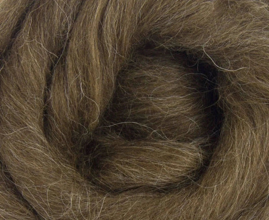 Paradise Fibers Icelandic Wool Top - Brown