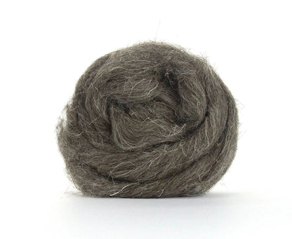 Paradise Fibers Herdwick Wool Roving - Dark Grey