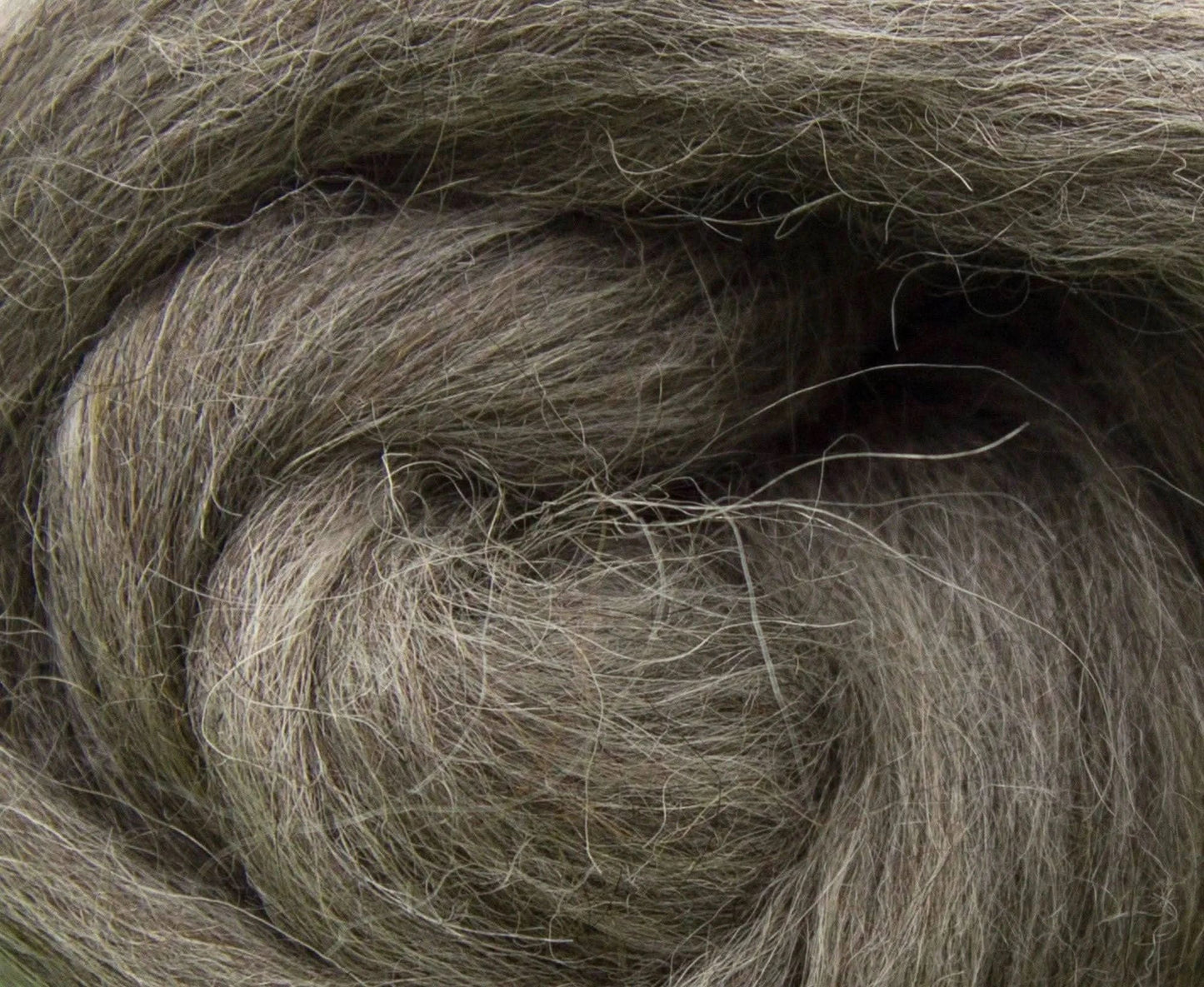 Paradise Fibers Icelandic Wool Top - Dark Grey