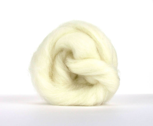 Paradise Fibers Norwegian Wool Top - White