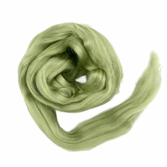 Solid Color Dyed Bamboo Top - Kelp