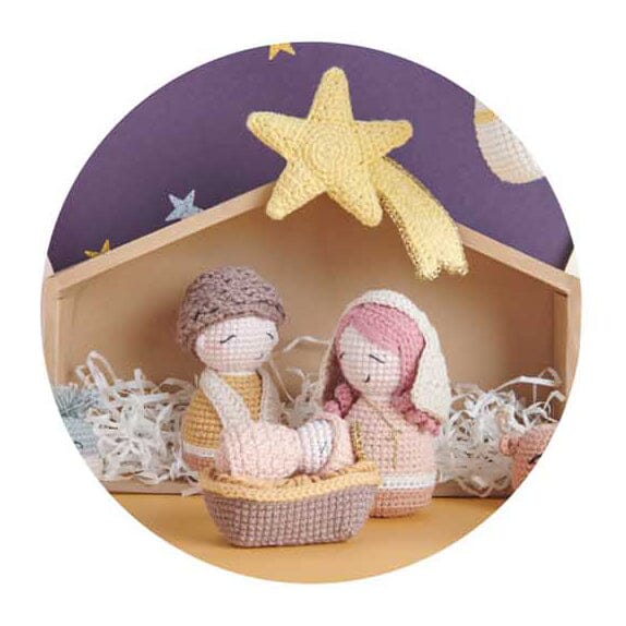 Rico Ricorumi Christmas Crib Crochet Booklet