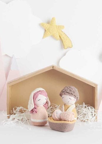 Rico Ricorumi Christmas Crib Crochet Booklet