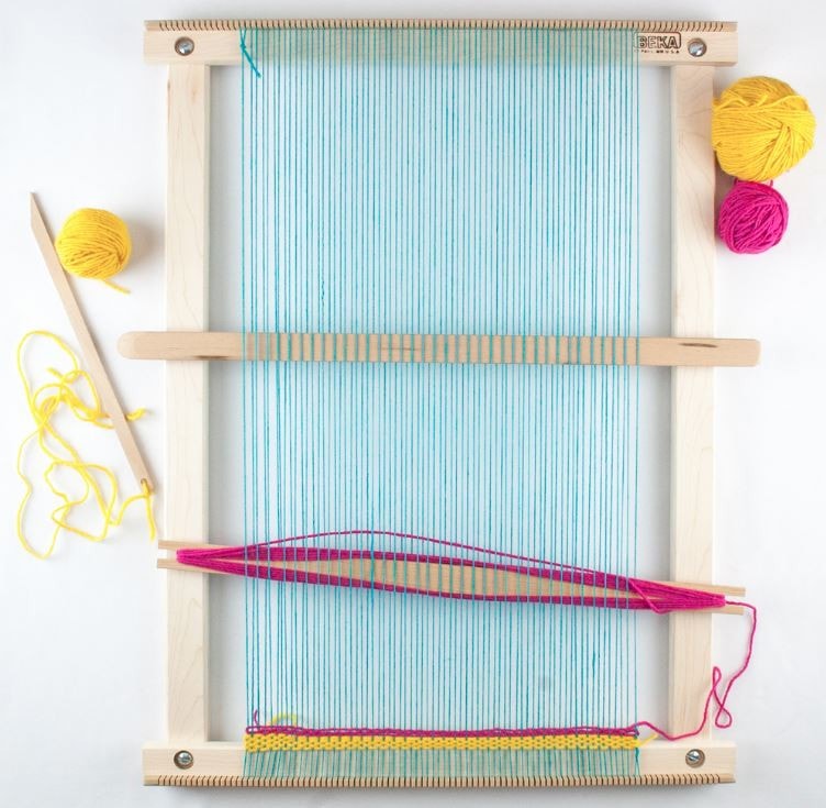 Beka 20" Weaving Frame With Stand - The Deluxe! (07006)-Weaving Accessory-