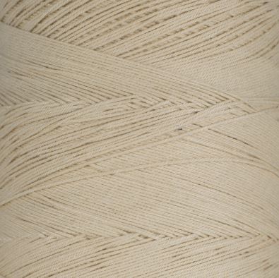 Bockens Cotton Warp Seine Twine - 12/6-Weaving Cones-Unbleached-