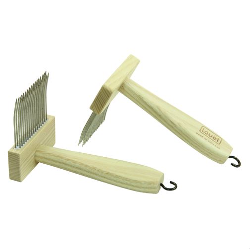Louet Double Row Mini Hand Combs-Combs-