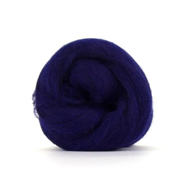 Paradise Fibers Solid Colored Merino Wool Top - Tanzanite-Fiber-4oz-