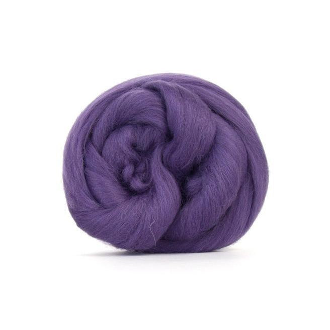 Paradise Fibers Solid Colored Merino Wool Top - Heather-Fiber-4oz-