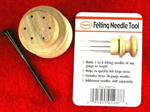 Needle Felting Tool I & II-Felting Tool-Holds 6 needles-