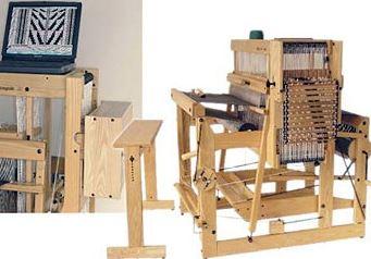 Louet Dobby Loom - Megado 70cm/27.5"-Floor Looms-16 Shaft-