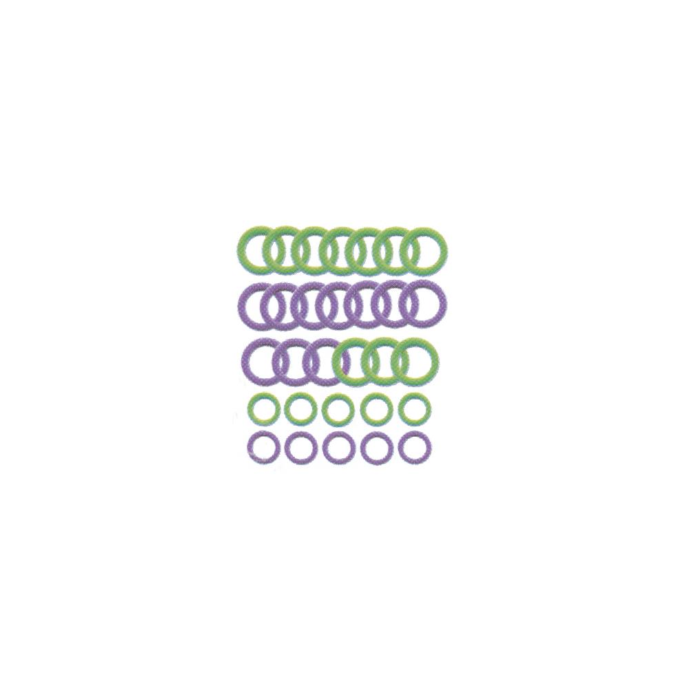 Clover Soft Stitch Ring Markers-Stitch Marker-Small-