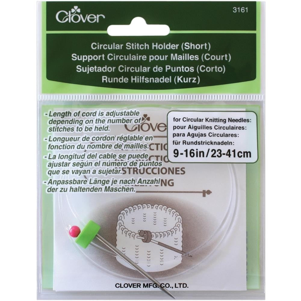 Clover Circular Stitch Holders-Stitch Holder-Short-