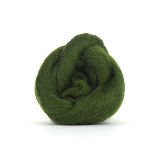 Paradise Fibers Solid Colored Merino Wool Top - Willow-Fiber-4oz-