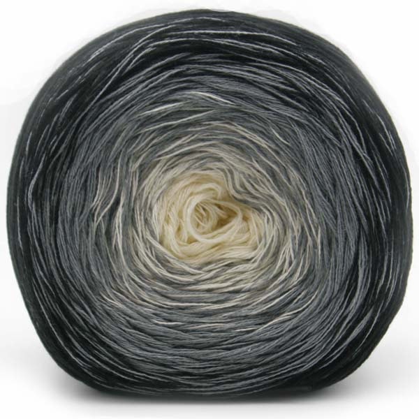 Trendsetter Yarns- Transitions Shawl Kit-Kits-8 Black/Charcoal/White-