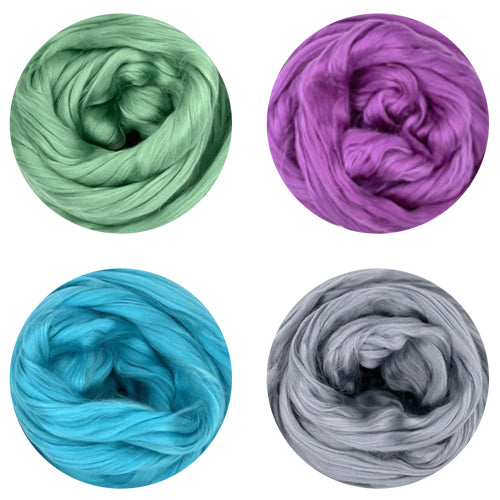 Revolution Fibers Merino Wool Roving 1 lb (16 Ounces) for Spinning | Soft  Chunky Jumbo Yarn for Arm Knitting Blanket |100% Natural Undyed (Off-White)