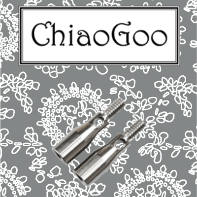 ChiaoGoo Connectors, Adapters, and Stoppers-Knitting Accessory-Adapter Large to Small-