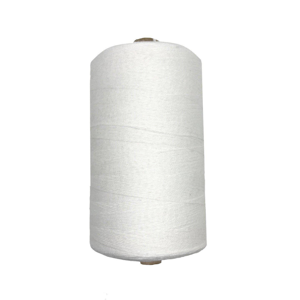 Bockens 8/2 Cotton Yarn - Bleached White-Weaving Cones-