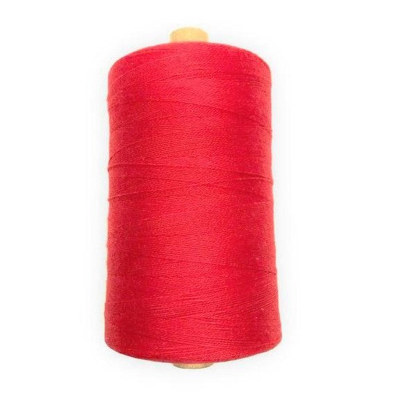 Bockens 8/2 Cotton Yarn - Bright Red-Weaving Cones-