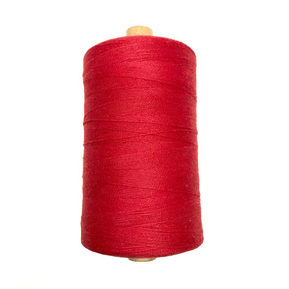 Bockens 8/2 Cotton Yarn - Red-Weaving Cones-