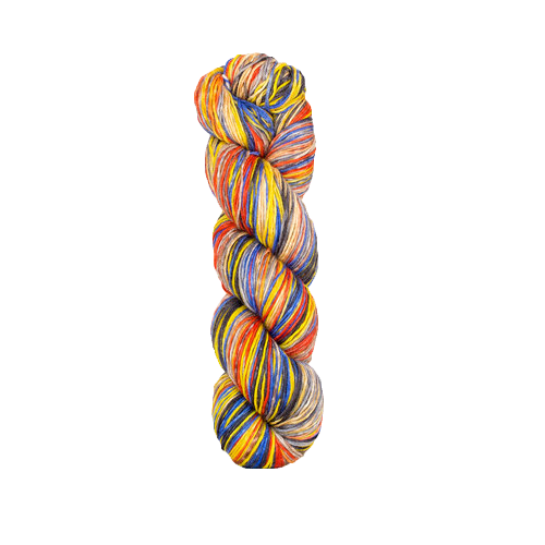 Knit a Shakespeare inspired tie with a skein of Uneek Fingering #3015.