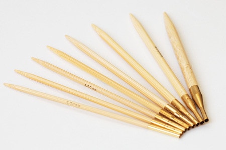 Bamboo Interchangeable Knitting Needle Set