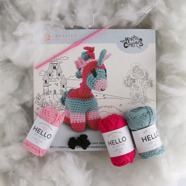 The Greatest Happiness Crochet Set - Pink – ATELIER YARNS